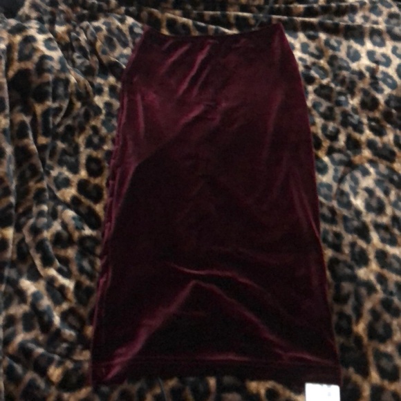 American Apparel Dresses & Skirts - American Apparel Velvet Pencil Skirt